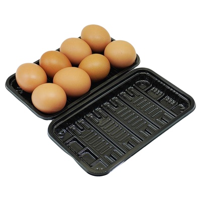 一次性生鲜托盘长方形透明包装盒