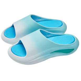 利达妮拖鞋男青少年2026新款防滑防臭厚底增高户外沙滩运动凉拖鞋