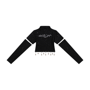 顽皮尼莫爵士舞女团甜酷jazz街舞女童服装时髦秋冬走秀潮酷演出服