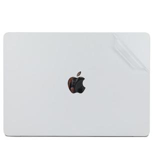 适用13.6寸苹果MacBook Air M2笔记本电脑贴纸2022款A2681机身Pro透明M1贴膜A2485银色2442外壳保护膜2337套