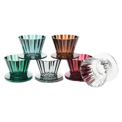 美诺思minos Cupcake蛋糕滤杯手冲咖啡滴滤式过滤杯平底155冰瞳