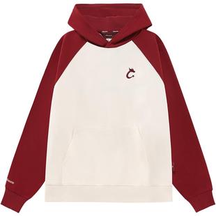 Mizuno美津浓秋季男女龙纹图案潮流连帽针织套头衫卫衣CNY系列