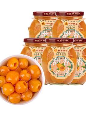 林家铺子甜杏水果罐头360g×5瓶