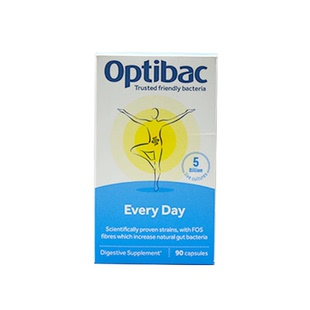 英国欧贝客OptiBac Probiotics益生菌小蓝瓶成人调理肠胃肠道90粒