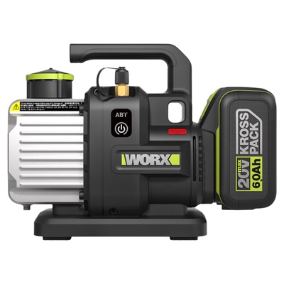 威克士锂电真空泵1升空调冰箱抽气泵加氟表实验模具抽真空机WU090