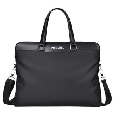 猎鼠公文包男2024新款大容量商务单肩斜挎包手拿电脑文件包手提包