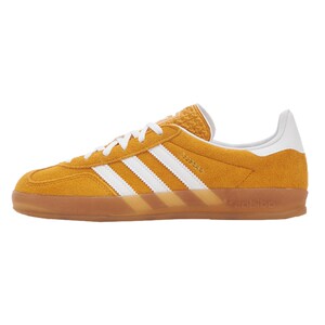 极速发货 Adidas originals Gazelle黄白防滑耐磨男女板鞋HQ8716