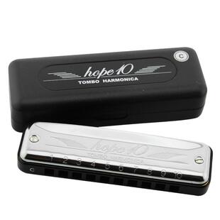 通宝TOMBO十孔口琴口琴初学者入门HOPE蓝调学生10孔布鲁斯 6610