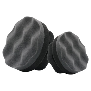 汽车美容轮胎海绵上光刷带盖子上蜡海绵刷边角擦打蜡擦车用不脱胶