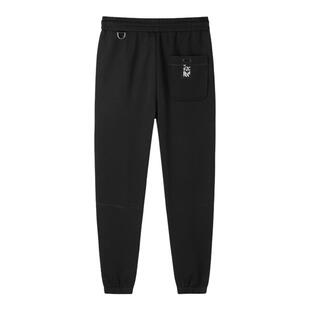 VMEN束脚裤男抽绳秋冬季运动裤系绳长裤休闲裤2021新款百搭裤子潮