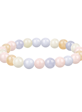 潮色绘摩根石玉髓手串女款