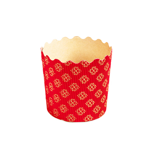 潘娜托尼面包纸杯模具纸托烘焙磅蛋糕耐高温加厚芝士蛋糕包装盒