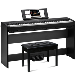 雅马哈电钢琴P48B初学者家用p145便携88键重锤专业考级电子钢琴