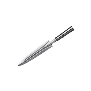 户外长枪手工锻打实用红缨枪霸王枪武术矛头龙胆亮银枪宝剑未开刃