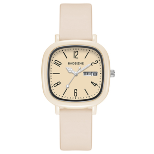 手表女款学生ins风可带进考场考试专用静音防水女生腕表只看时间