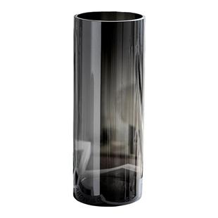 轻奢花瓶摆件高级感玻璃水养插花水培鲜花百合郁金香客厅餐桌装饰