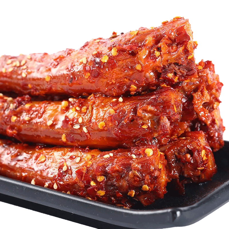 银城湘味风干烤脖香辣味零食小吃休闲食品鸡脖非鸭脖子手撕一整根