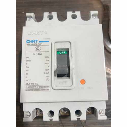 〔议价-可维修〕出正泰NM10-100/330塑壳断路器 100A三相 38