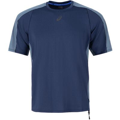 亚瑟士男子高透气跑步T恤