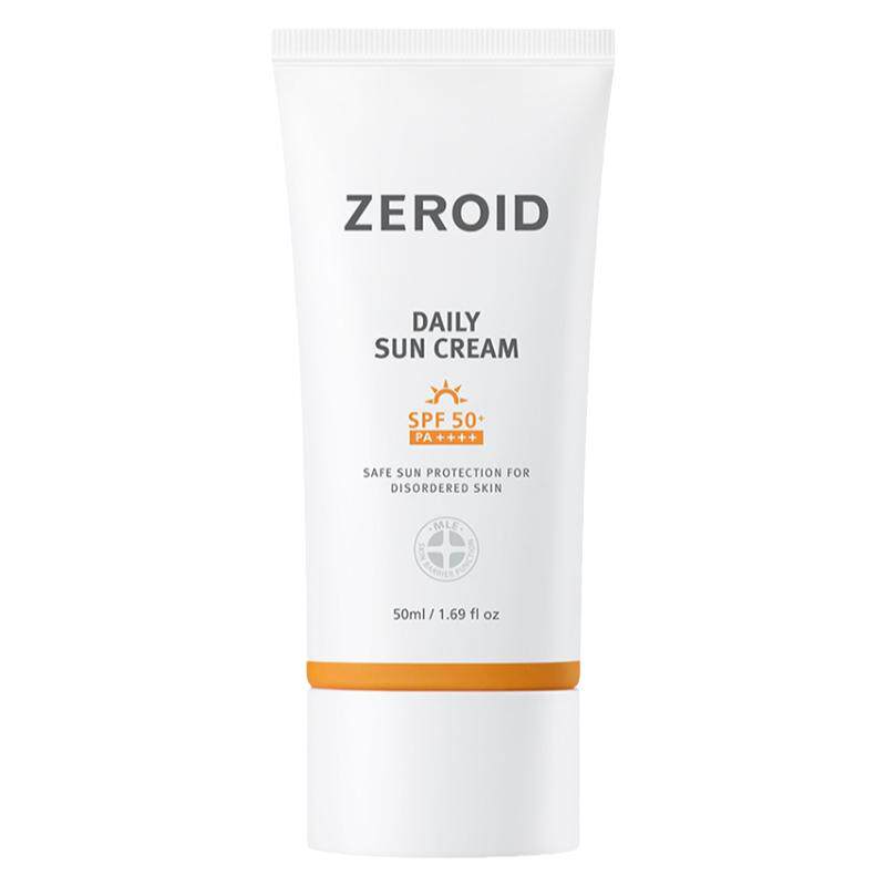 韩国ZEROID防晒霜SPF50+清透不油修颜敏感肌适用修护屏障日常防护