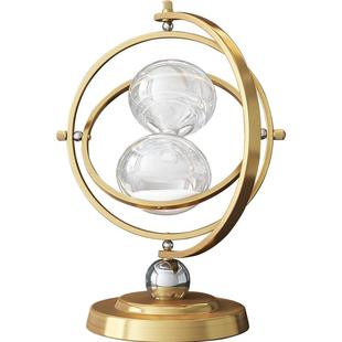 北欧轻奢沙漏摆件创意计时器30分钟客厅书房桌面办公室柜子装饰品