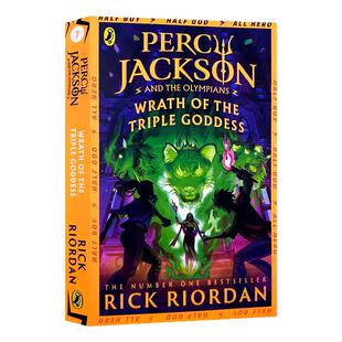 波西杰克逊第一季第7册三相女神之怒英文原版小说Percy Jackson and the Olympians Wrath of the Triple Goddess青少年科幻书