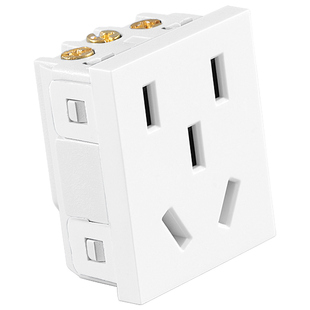 暗盒内嵌入式插座冰箱10A空调16A隐藏式墙壁插座改造贴近墙壁插座