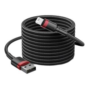 倍思适用苹果14充电线iPhone13数据线3米加长线12充电器线11Promax车载Xipad平板USB快充plus闪充lightning线