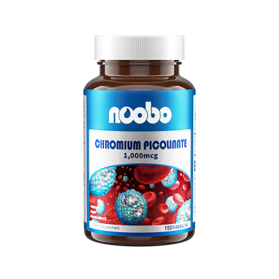 NOOBO肉桂苦瓜铬元素美国原装进口三价铬胶囊中老年保健官方正品