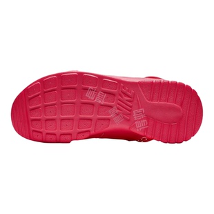 Nike/耐克正品新款女红粉红色柔软简约经典软底鞋拖鞋882694-600