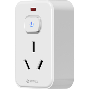 转换插头插板带开关一转二排插16A转10A空调热水器三孔插座转换器