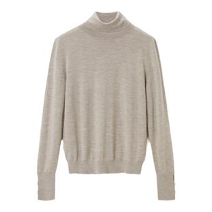 OVV秋冬女装简约经典高领基础打底内搭长袖针织衫羊绒衫