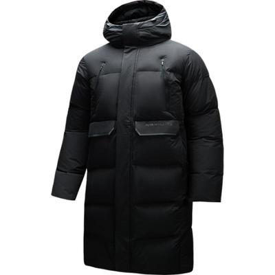 安踏男子中长款羽绒服