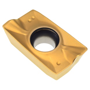 涂层金属陶瓷数控精铣刀片APMT1135PDER1604飞刀粒圆弧形R5钢件R6