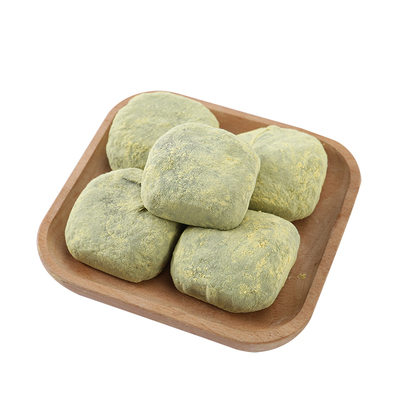 手作现艾草团子松花麻糍清明