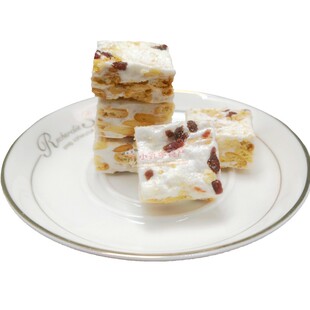 网红款火车同款无蔗糖雪花酥草莓芒果蔓越咸蛋黄奶芙牛轧糖