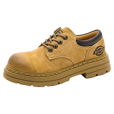 dickies童鞋2026新款春季儿童靴子男童低帮马丁靴男孩皮鞋短靴子