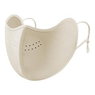 澳绒保暖口罩冬天防风防寒女高颜值2025新款防冻脸加绒加厚秋冬款