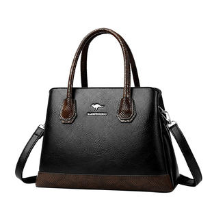 袋鼠正品真皮斜挎包女包2025新款手提包大容量包包单肩包冬天包包