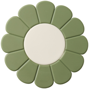 米立风物杯垫硅胶茶杯垫茶壶垫咖啡杯垫创意高颜值向日葵隔热垫厚