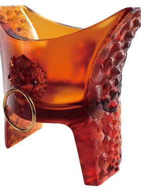 tittot琉园琉璃摆件鼎