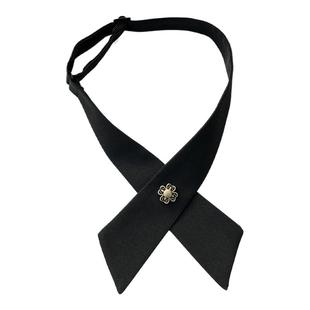 日系JK制服衬衫交叉领结配饰学院风领带学生蝴蝶结韩版男生女生潮