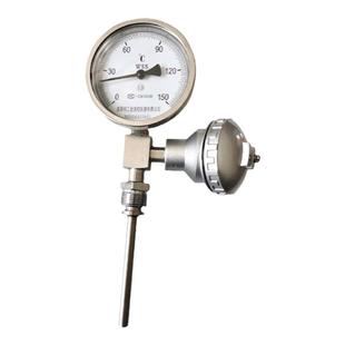 WSSP411远传双金属温度计pt100输出4-20maWTYY1021风机轴承测温表