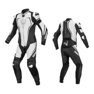 SBK连体皮衣赛车服摩托车骑行服竞技赛道机车服男防摔重机四季女