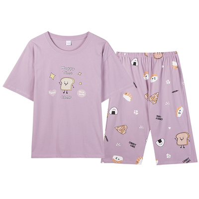 美基韵女士100棉睡衣可爱卡通