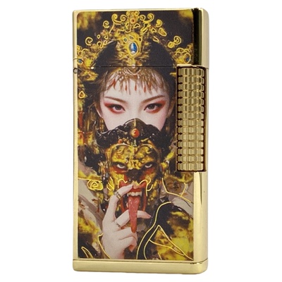 新款利剑彩印煤油打火机扎基拉姆