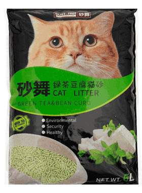 砂舞绿茶原味除臭大袋豆腐猫砂