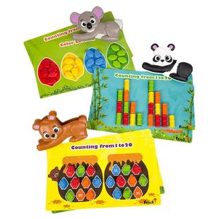 FritzS儿童小手肌锻炼夹子玩具 精细动作训练配对专注力幼儿园