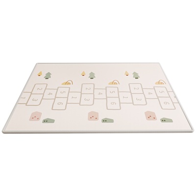 BABYGO布面爬爬垫婴儿加厚家用无甲醛宝宝防摔地垫