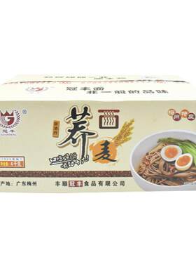 荞麦面非油炸方便面面饼整箱杂粮